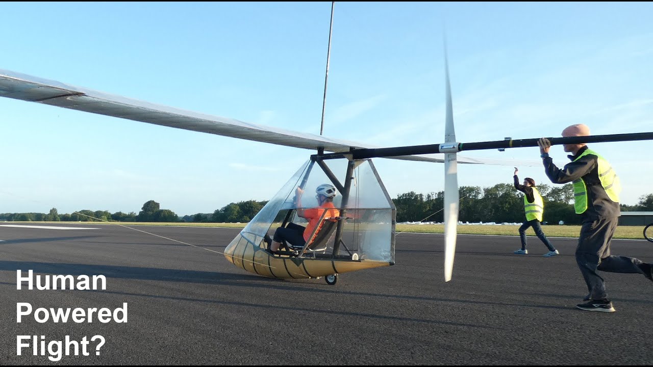Human powered flight? (Icarus Cup 2025 - Russell Bridge in Airglow)