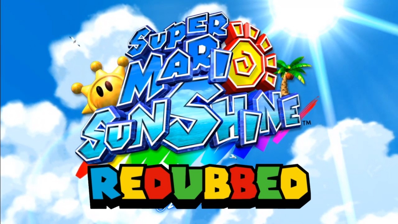 Super Mario Sunshine but I voiceover all the characters
