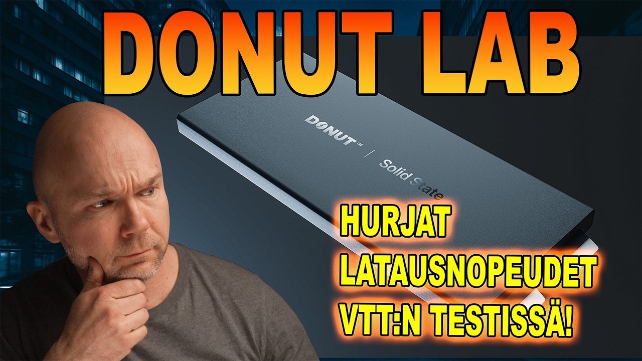 VTT MITTASI DONUT LABIN AKUN! ENSIMMÄISET TULOKSET!