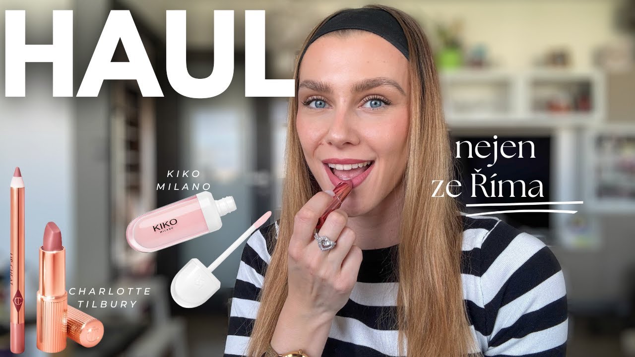 V Itálii se dobře nakupovalo (Charlotte Tilbury, Kiko Milano, Dan John,..)