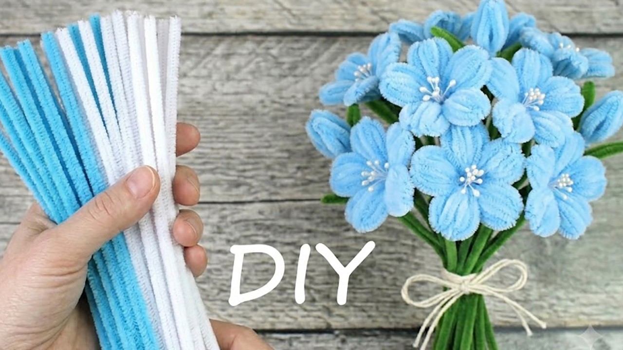 🌸 Цветы Из Синельной Проволоки Своими Руками 🌸 Flowers DIY