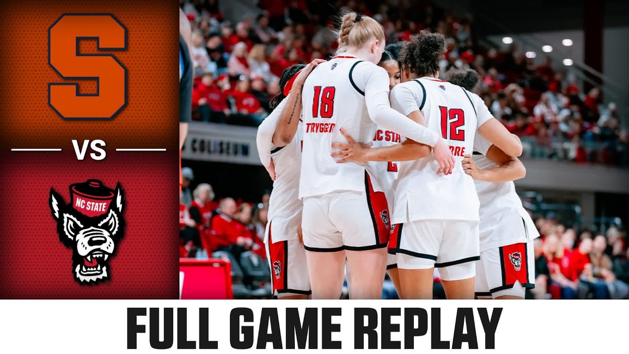 Syracuse vs. NC State Full Game Replay | 2025-26 ACC Women's Basketball