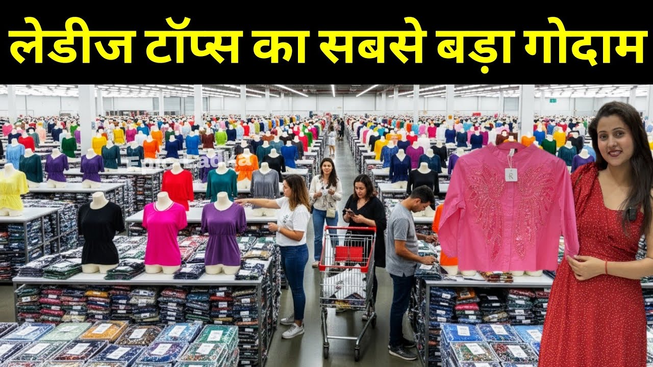 Ladies tops manufacturer in delhi / Ladies top wholesale market in delhi Gandhinagar