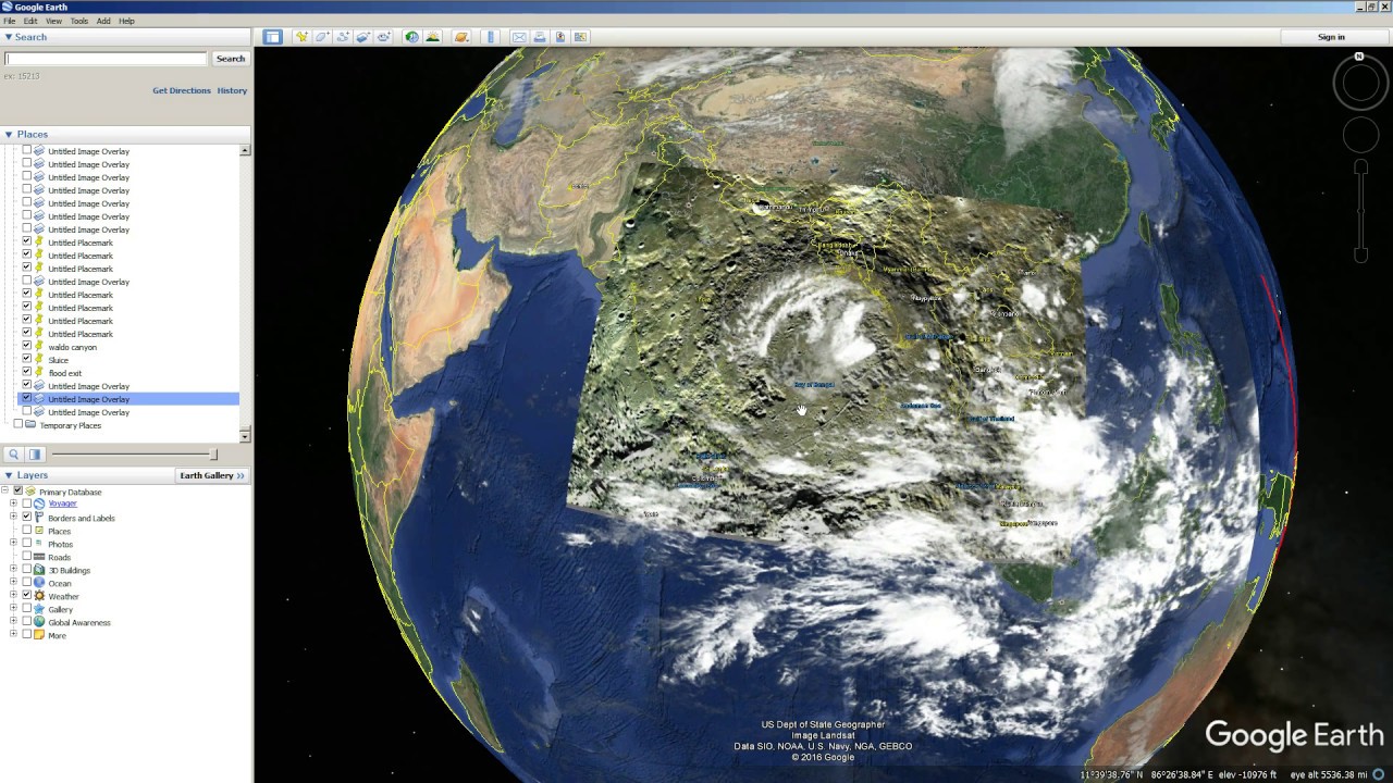 Bay Of Bengal - The X Crater - Planet X