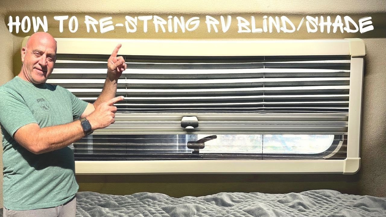 How To Re-string Window Blinds