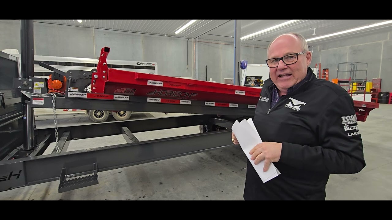 Overview of Horizon Trailers RDZ Chassis and ROZ Deck