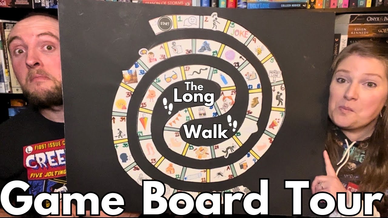 Game Board Tour 🚶 Long Walk Readathon (October 2025)!