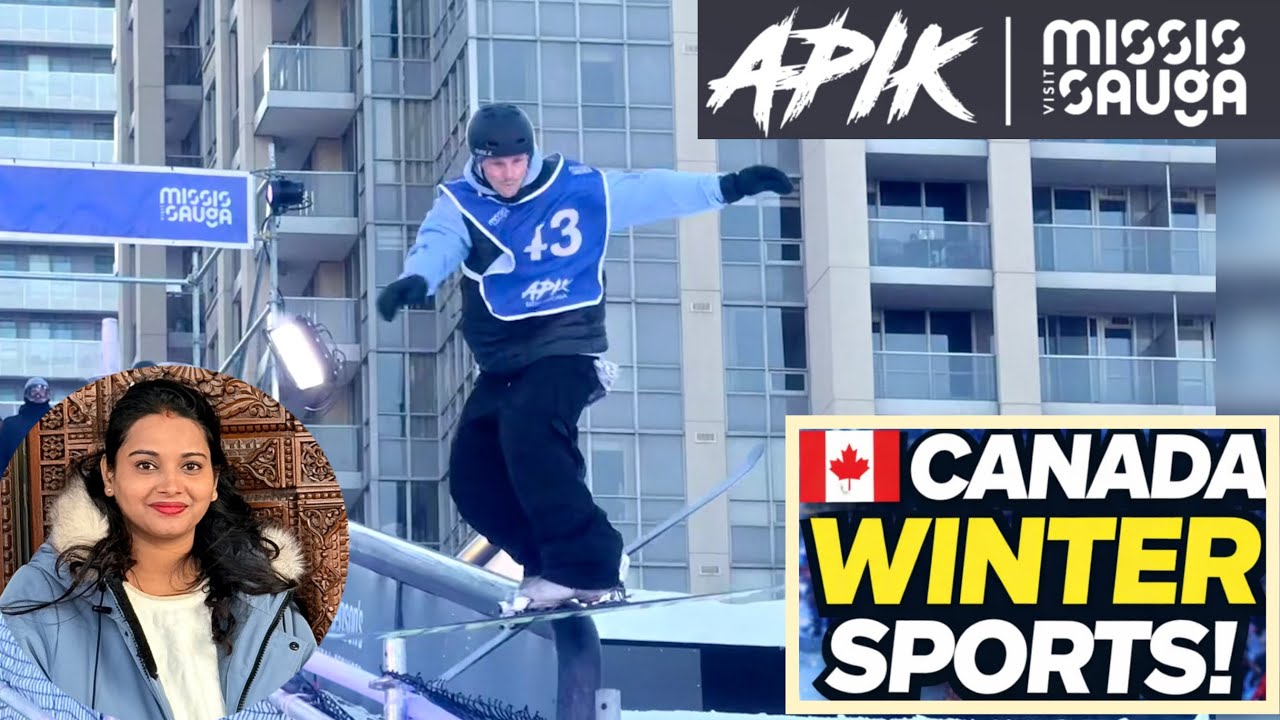 APIK Mississauga Winter Event 🇨🇦❄️ | Canada Winter Sports Festival | Winter Life in Canada