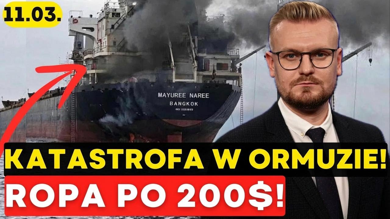 Ropa naftowa po 200 dolarów! Iran zatapia tankowce i atakuje Oman. Putin zaciera ręce.