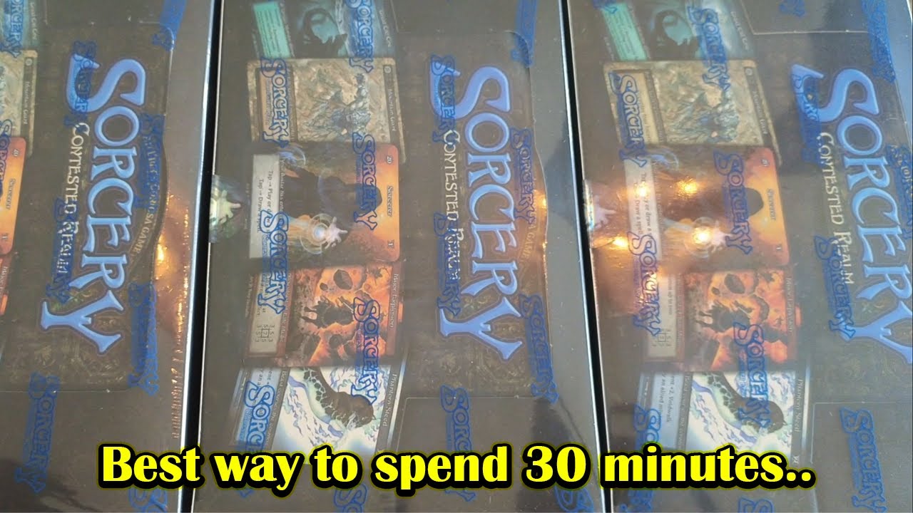 Sorcery Contested Realm - Half Case Beta Opening