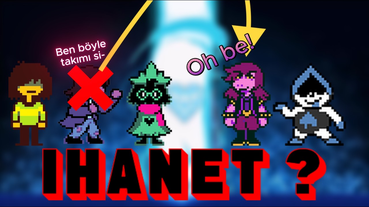 TAKIMDAN BİRİSİ ARTIK DÜŞMAN ??? | DELTARUNE | Bölüm: 4