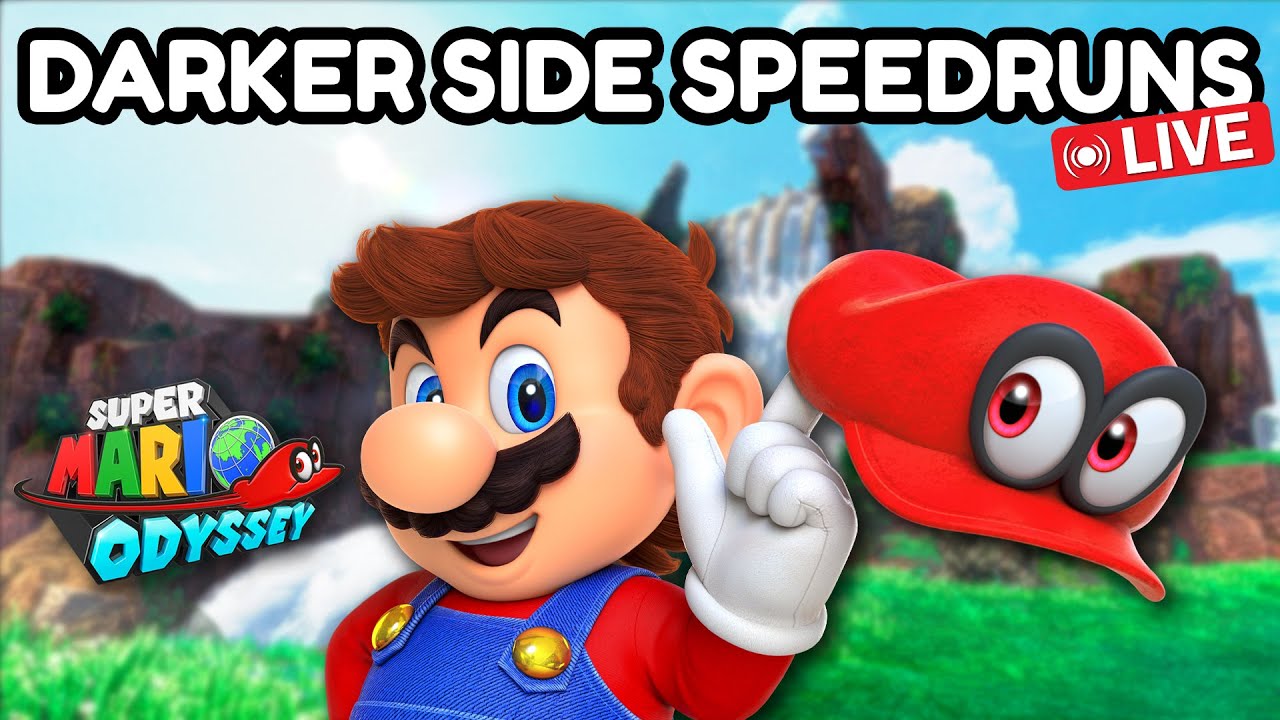 🔴[VERTICAL] Super Mario Odyssey Darker Side Speedruns LIVE #shorts