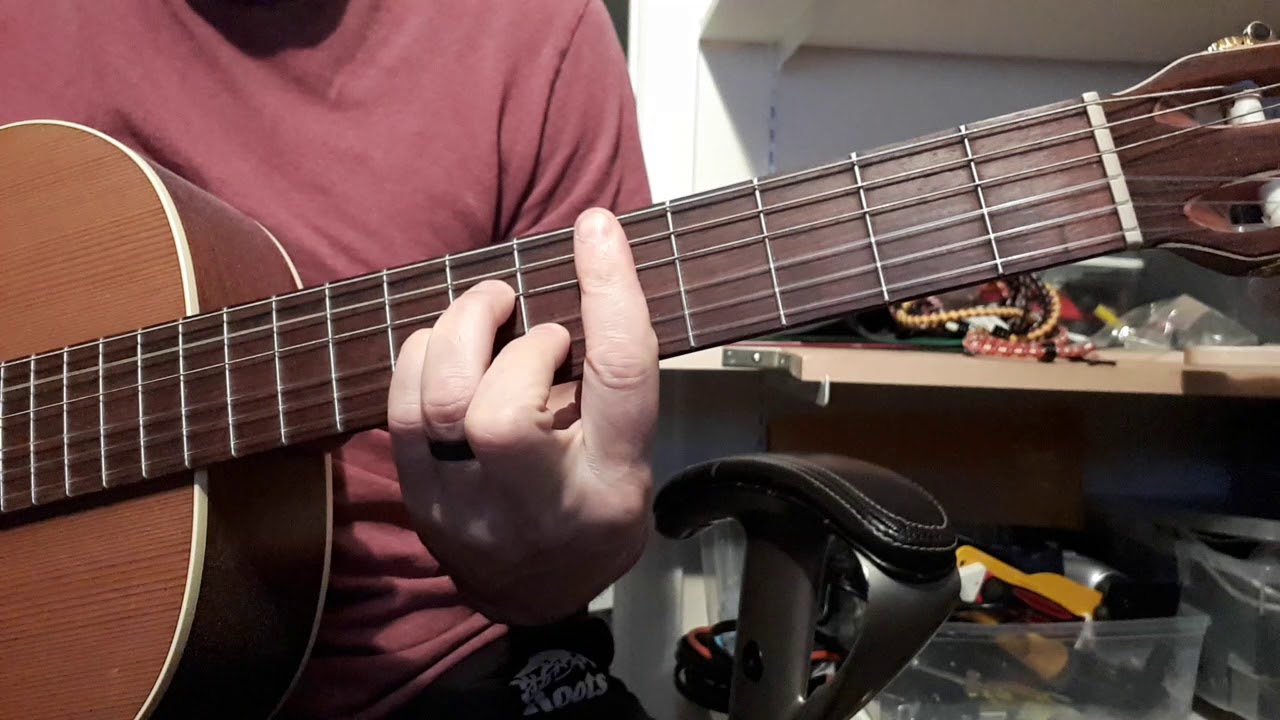 Το μινόρε της αυγής (Minore tis avgis) on the guitar