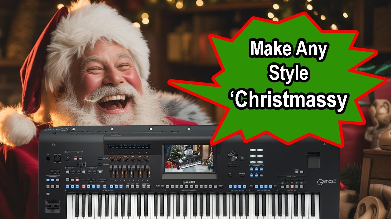 Make Any Style Christmassy on the Yamaha Genos