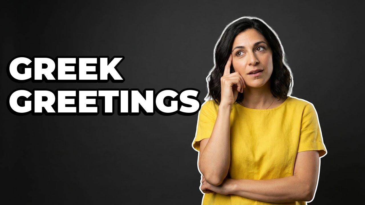 How Do You Greet Your Host At A Greek Dinner?