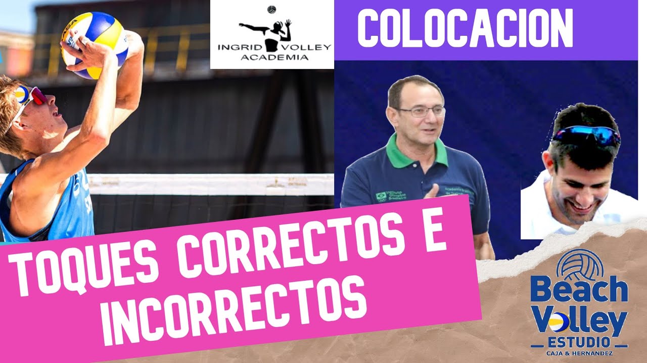 Colocación | Toques Correctos e Incorrectos en Vóley-Playa