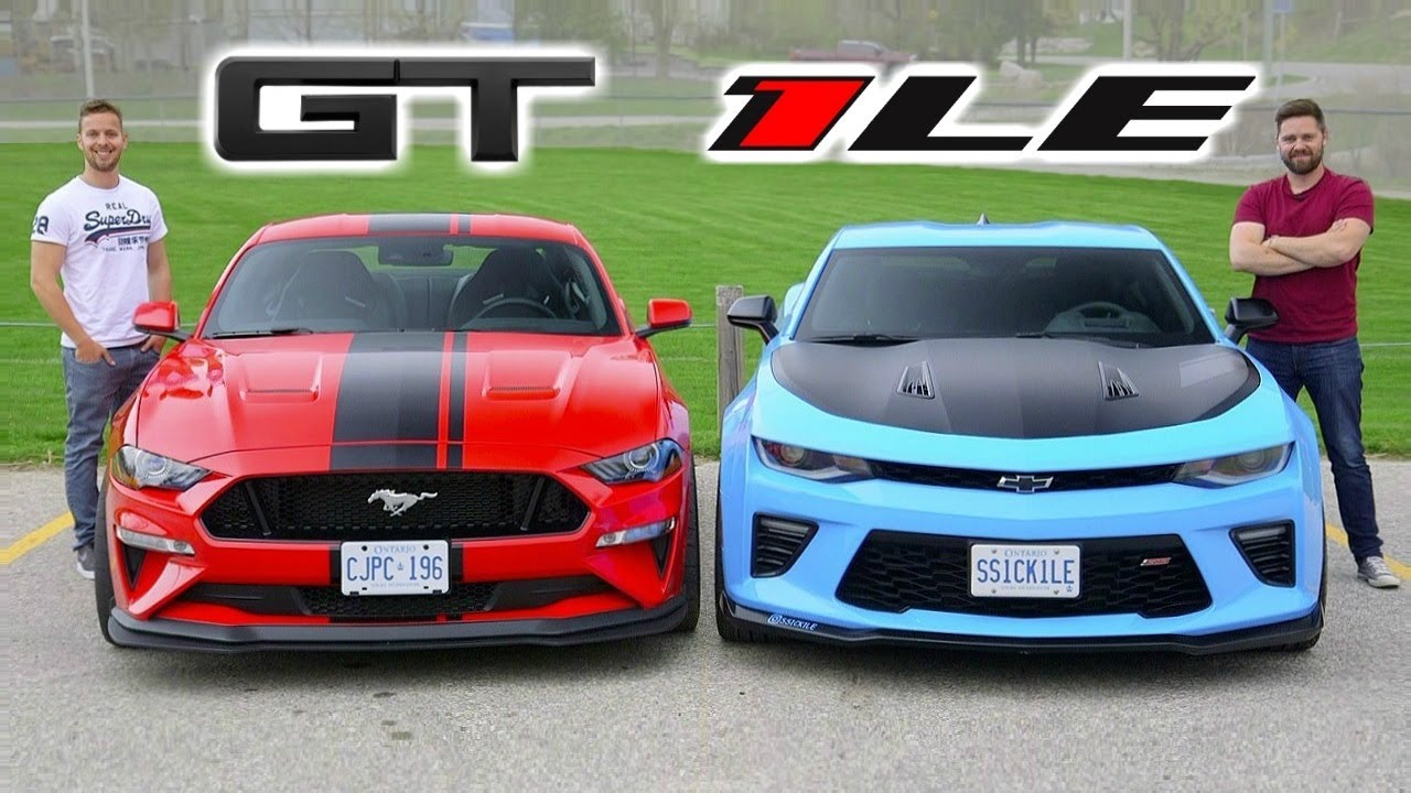 Mustang GT PP2 2019 против Camaro SS 1LE // Пакеты «Битва за трек»