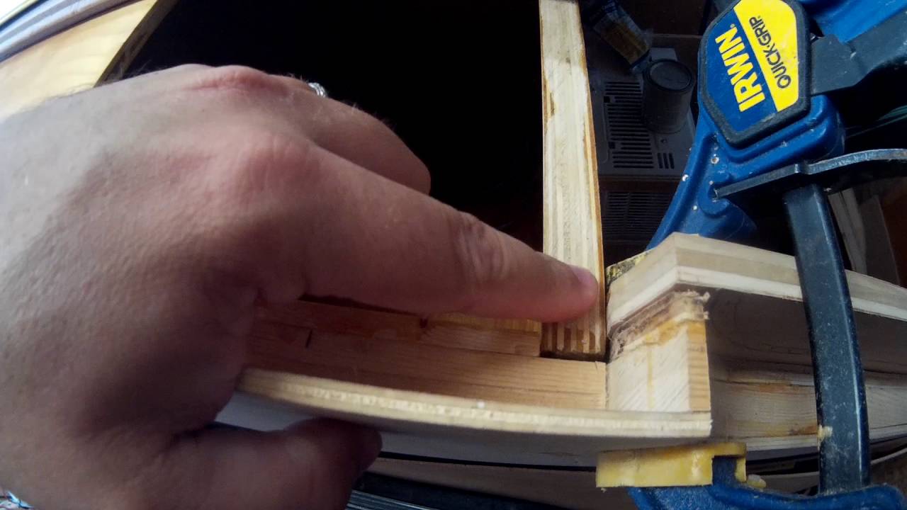 How to Build a Teardrop Camper - #11 - Ceiling Installation