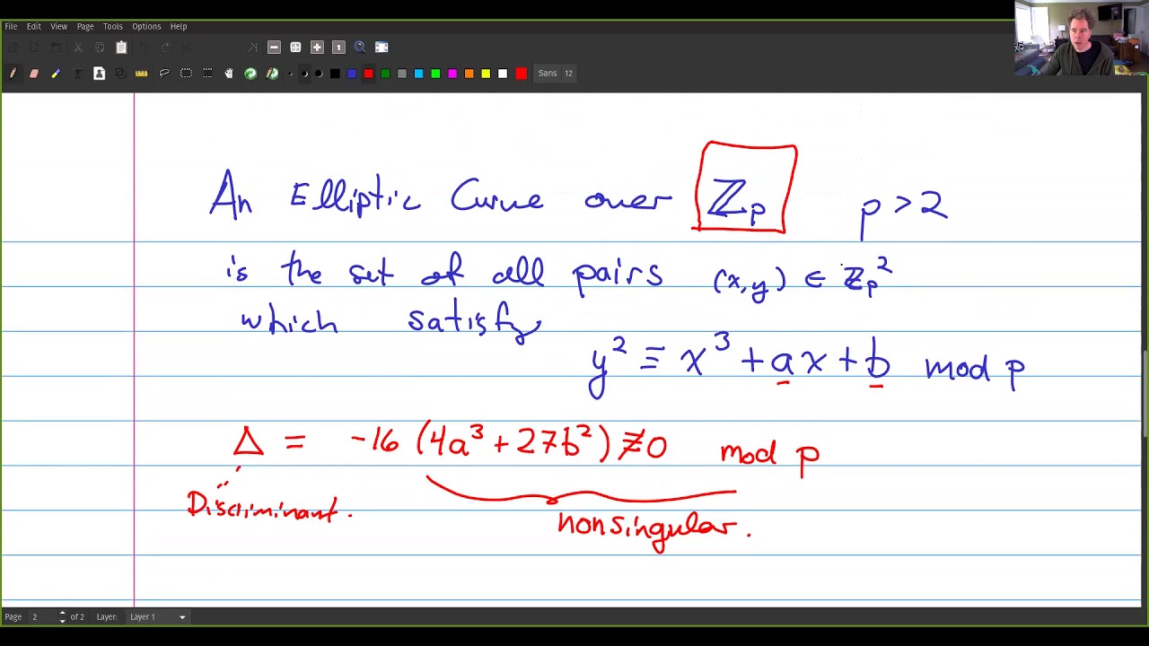 Elliptic Curve Cryptography