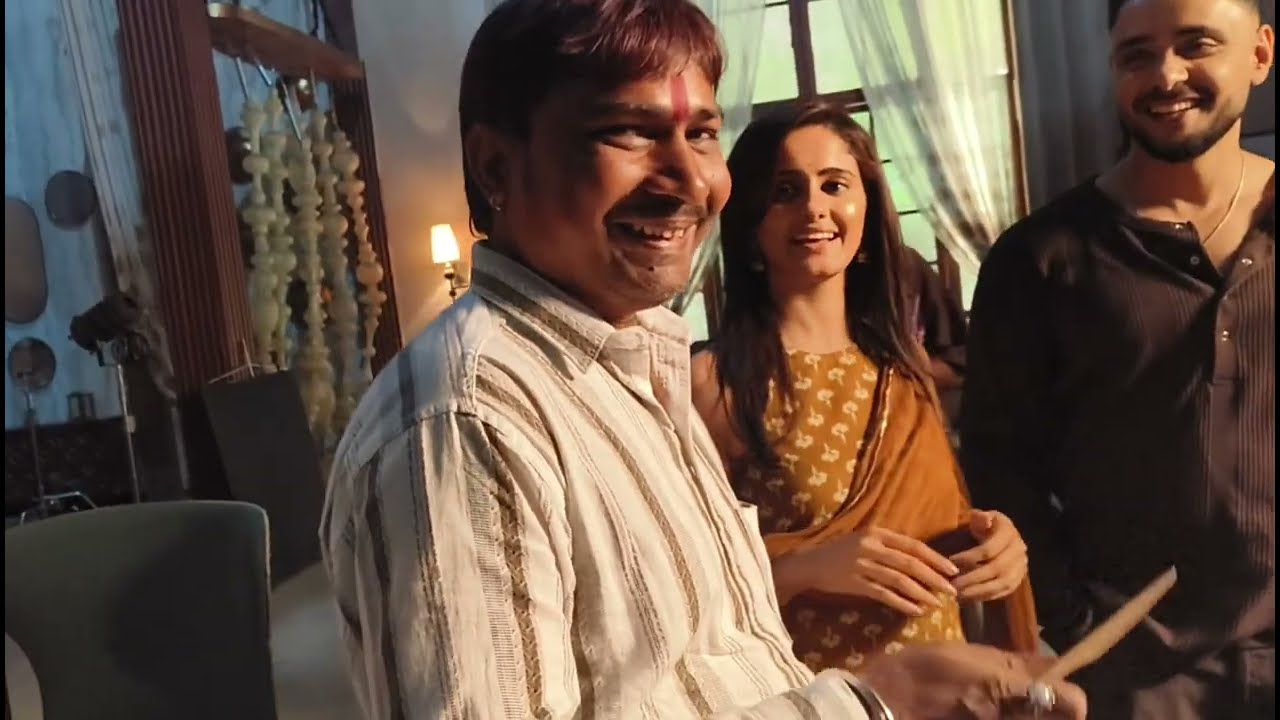 Happy Birthday Amar Ji Mannat mam ke boy ka birthday tha to Aaj humne set per celebration Kiya 