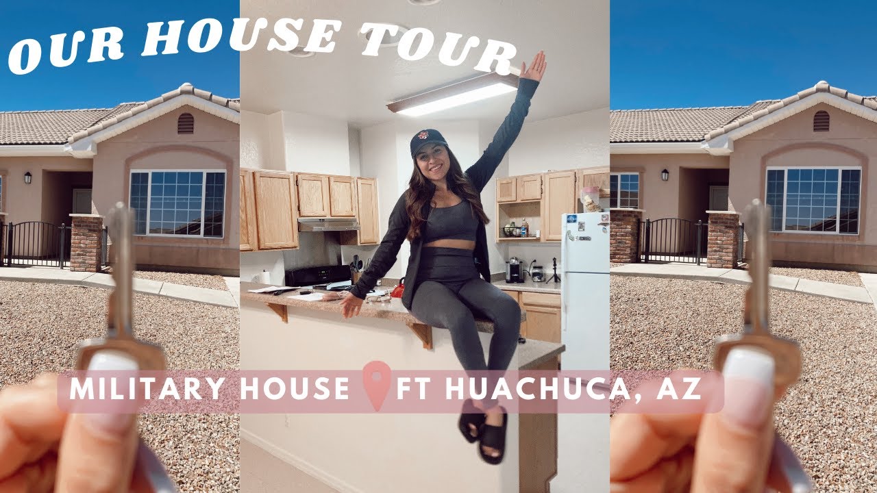 MILITARY HOUSE TOUR:  MILITARY HOUSING | EMPTY HOUSE TOUR | FORT HUACHUCA, AZ