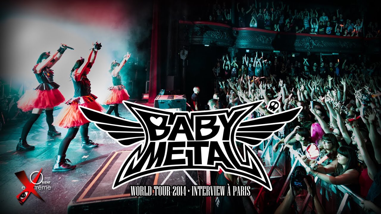 BABYMETAL in Paris at La Cigale - interview on July 1st 2014 before the show