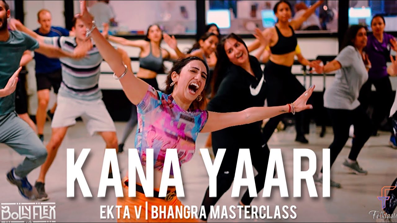 KANA YAARI - COKE STUDIO. Eva | Kaifi | Wahab | Bhangra Dance Class | Ekta V
