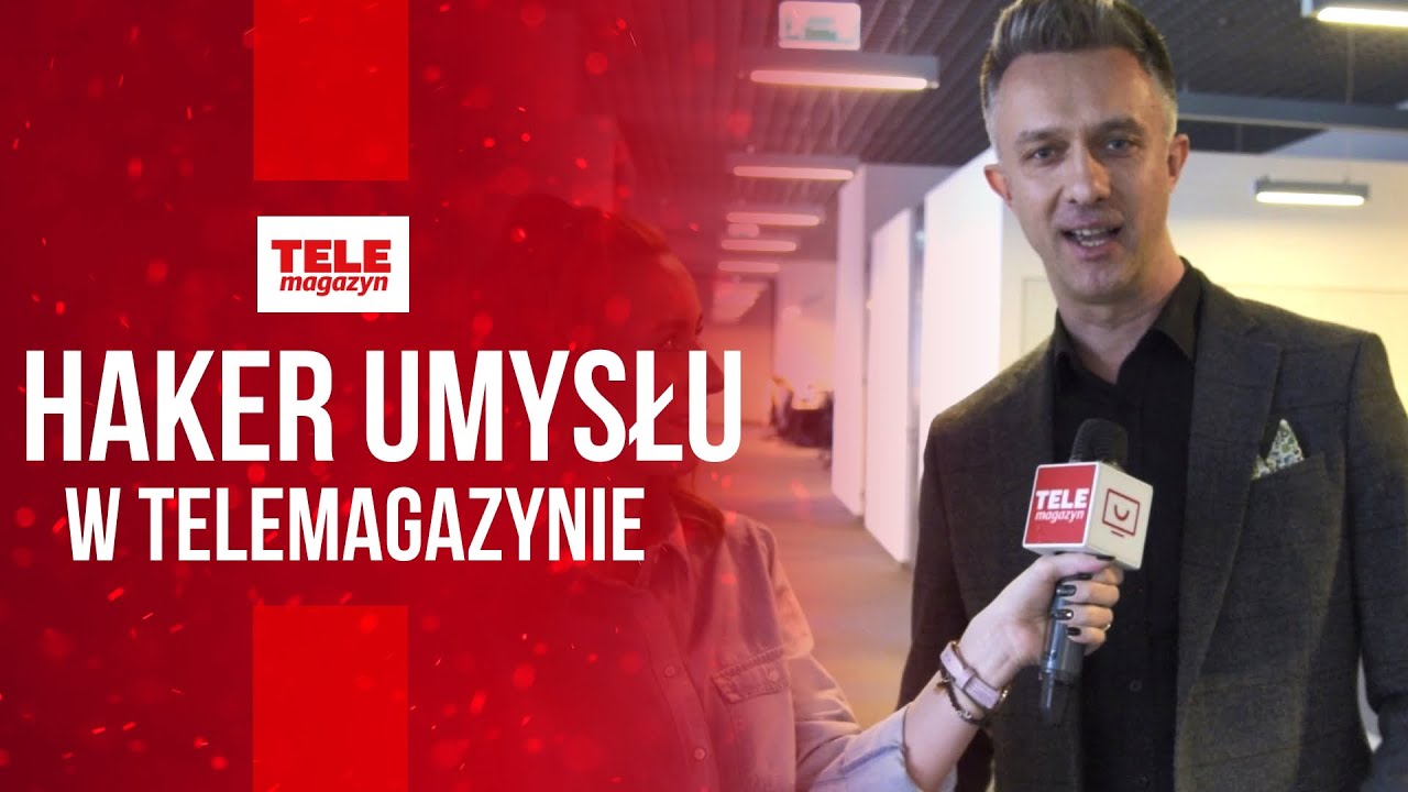 Łukasz Płoszajski czyta w myślach w naszej redakcji!