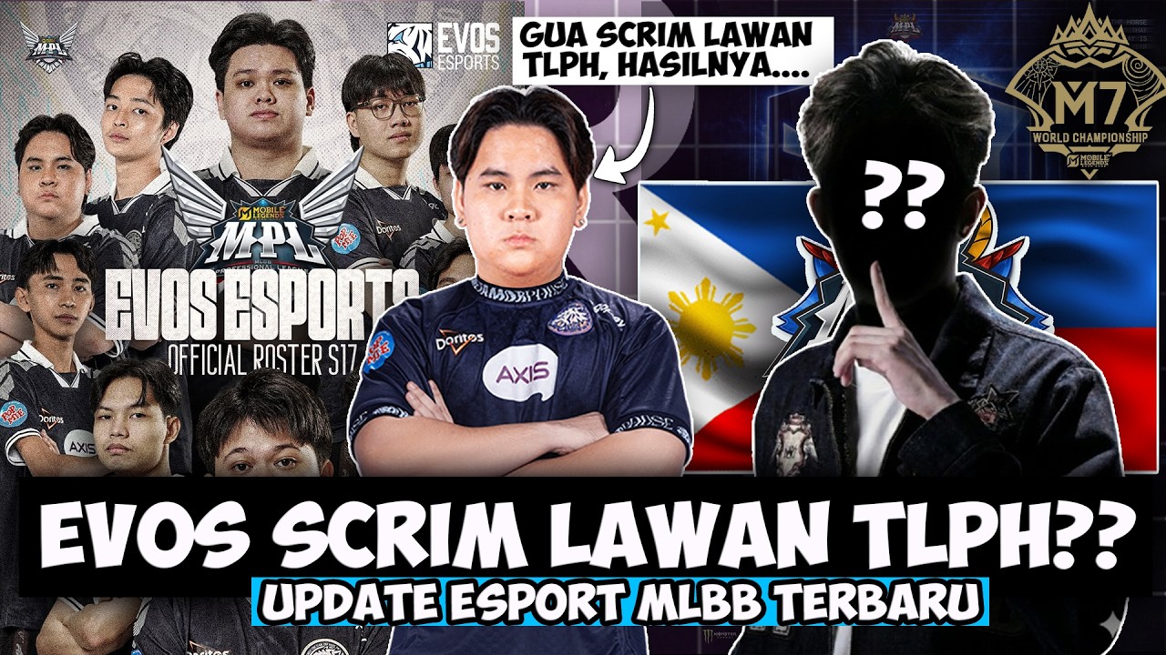 EVOS SCRIM LAWAN TLPH?! FULL ROSTER EVOS DAN DEWA UNITED UNTUK MPL ID SEASON 17 | UPDATE ESPORT MLBB