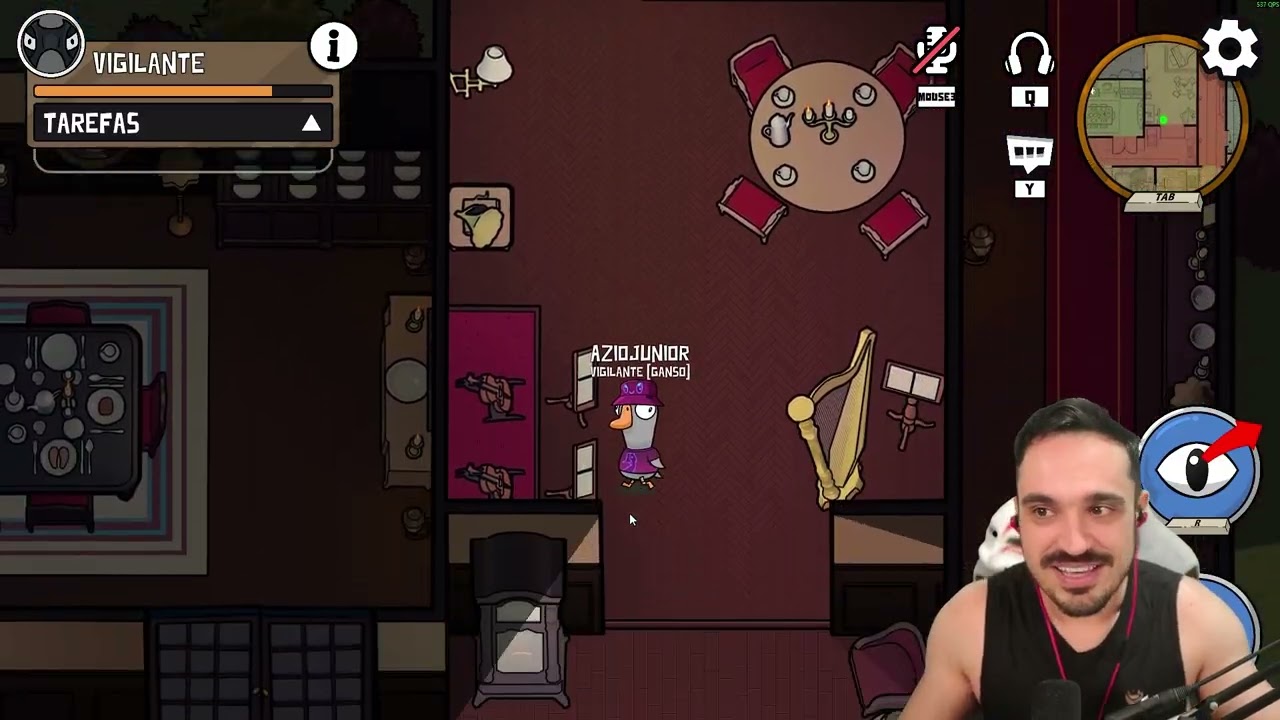 Heitir e amigos jogando Goose Goose Duck #23