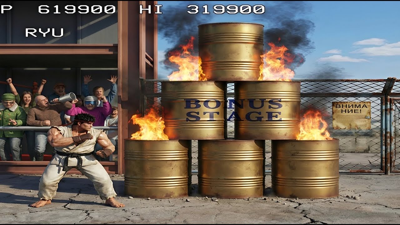 RYU BONUS STAGE SF2