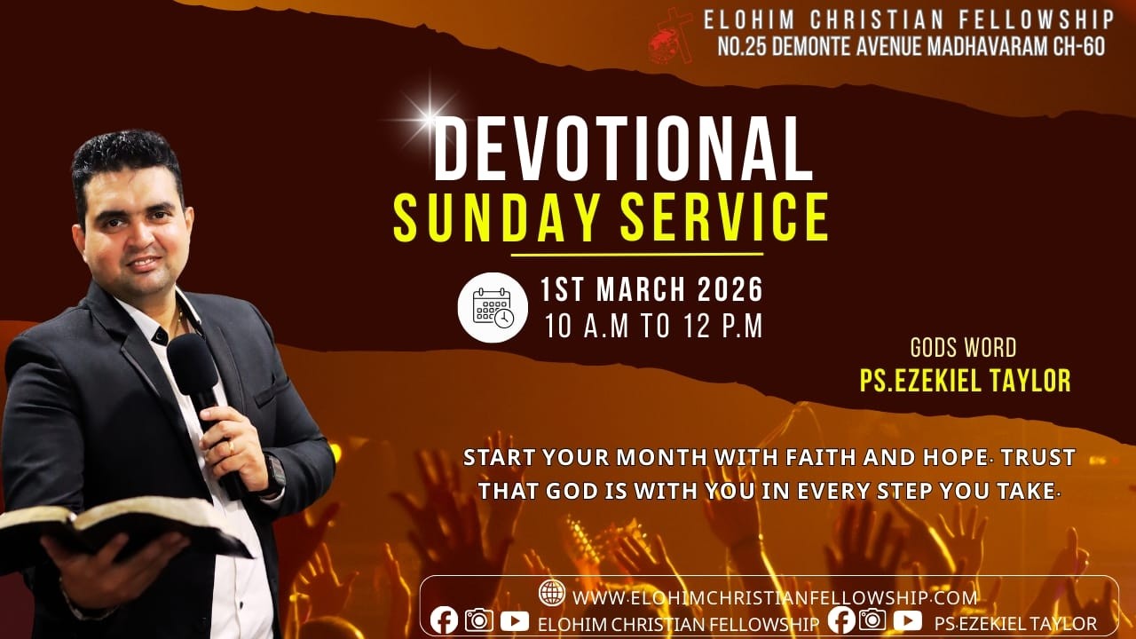 DEVOTIONAL SUNDAY SERVICE |LIVE| 01-03-2026