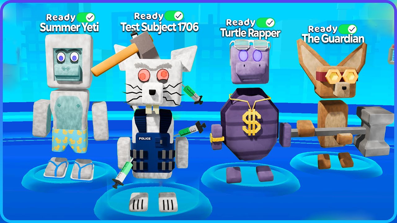 Multiplayer Fake Bosses vs Original Bosses Super Bear Adventure Gameplay Walkthrough
