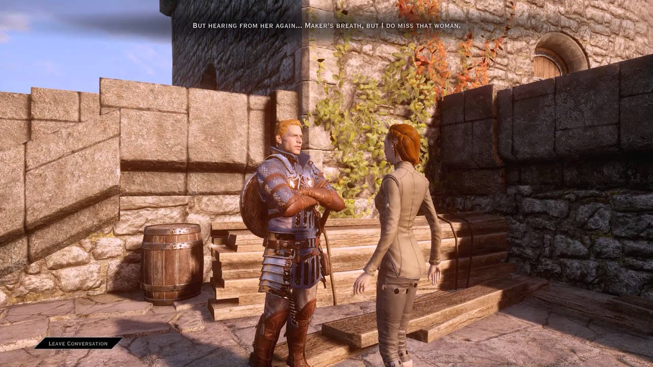 Dragon Age Inquisition - Alistair's response to Warden's letter (Romance)