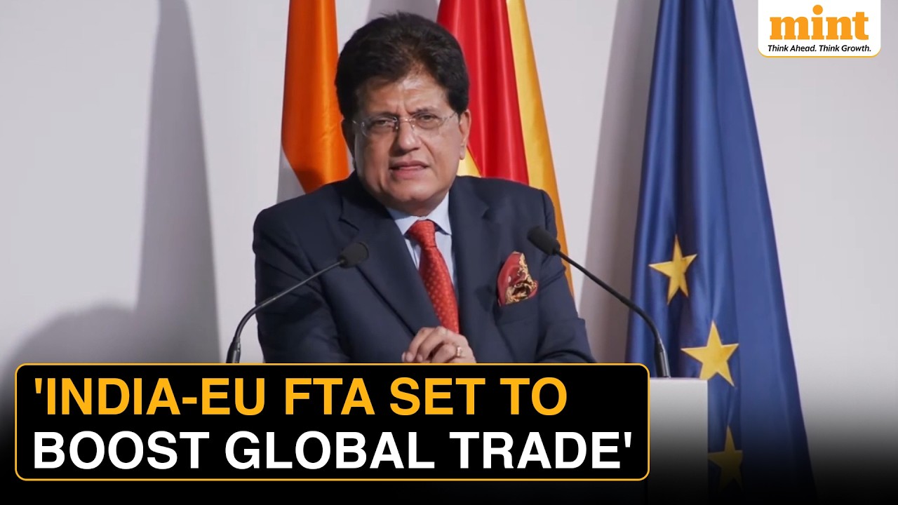 Piyush Goyal Says India-EU FTA Deal Could Be Fastest in EU History | India-Spain Business Forum
