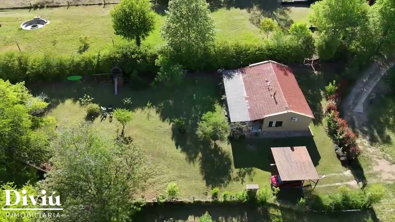 Casa en venta con costa de río  - Santa Rosa de CALAMUCHITA - INMOBILIARIA DIVIÚ .
