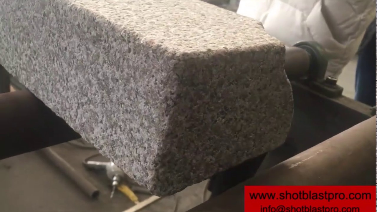 Shot Blasting Machine to Blast Stone