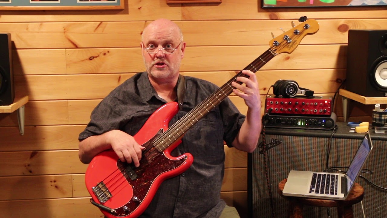 Real Bass Lessons  94 - Blue Bossa, Part 1