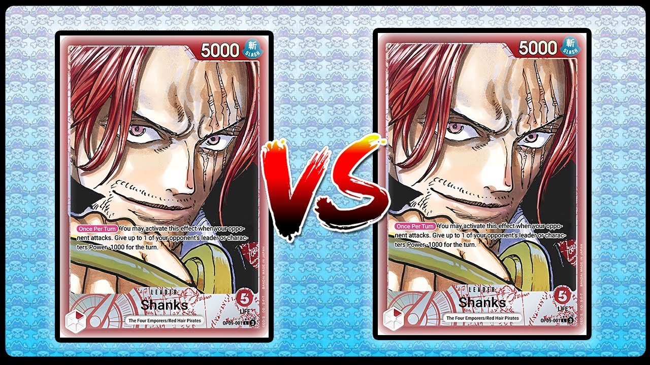 One Piece Card Game Store Locals Round 1 OP09 Shanks vs Shanks