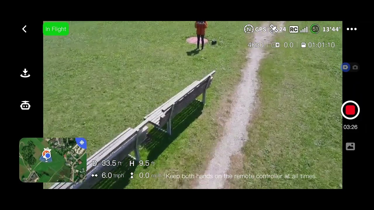Perdana menerbangkan drone POTENSIC ATOM SE ya teman