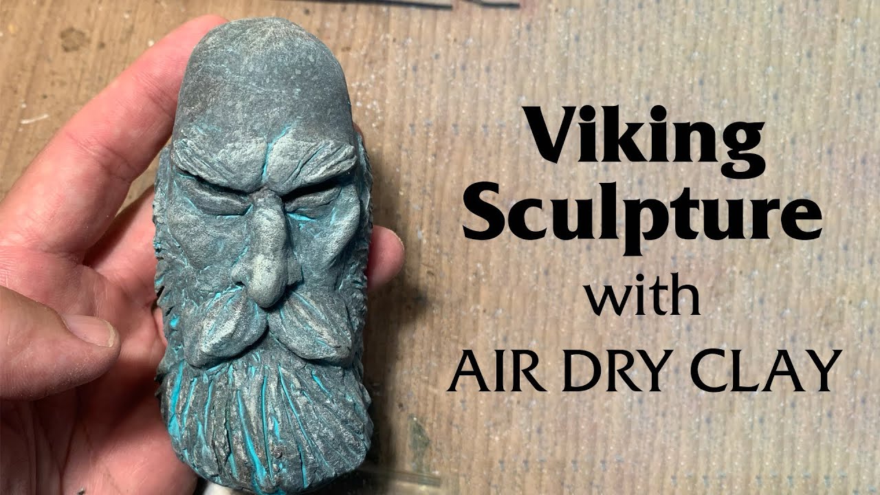 Viking Sculpture with air AIR DRY CLAY