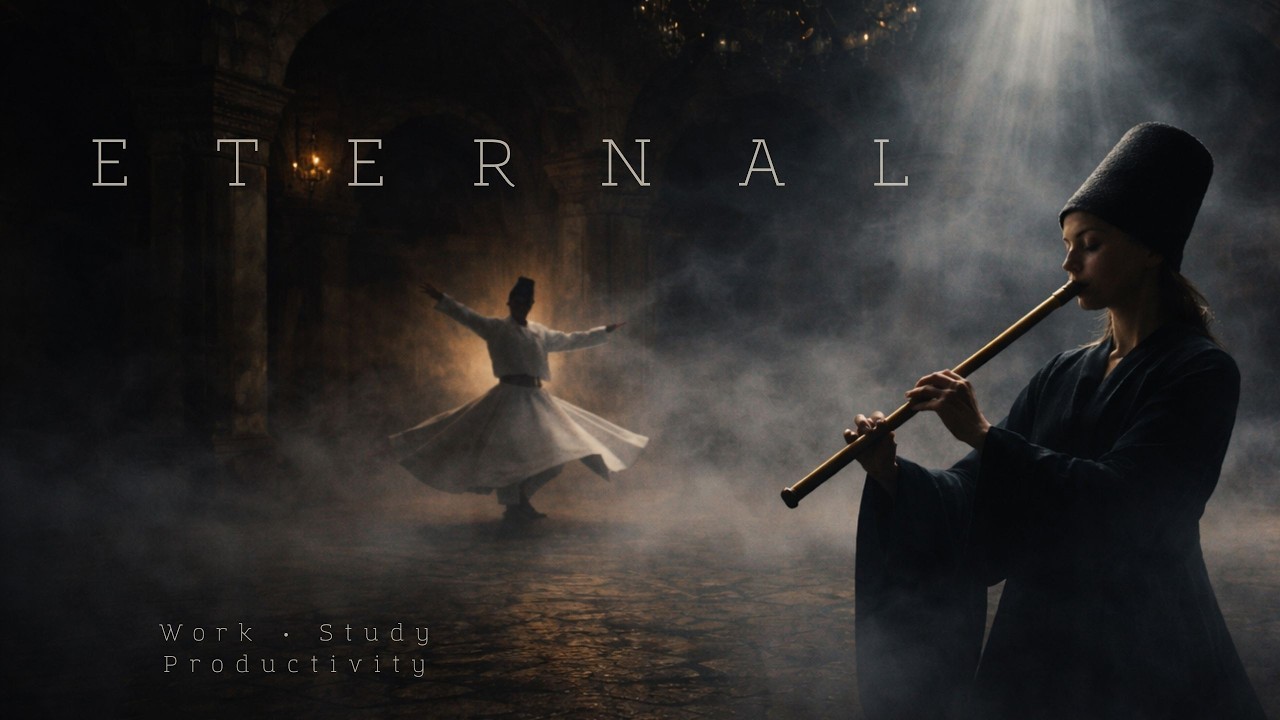 ETERNAL - 9 Hours Turkish Ney Meditation | Deep Sleep, Healing & Peace | 432Hz