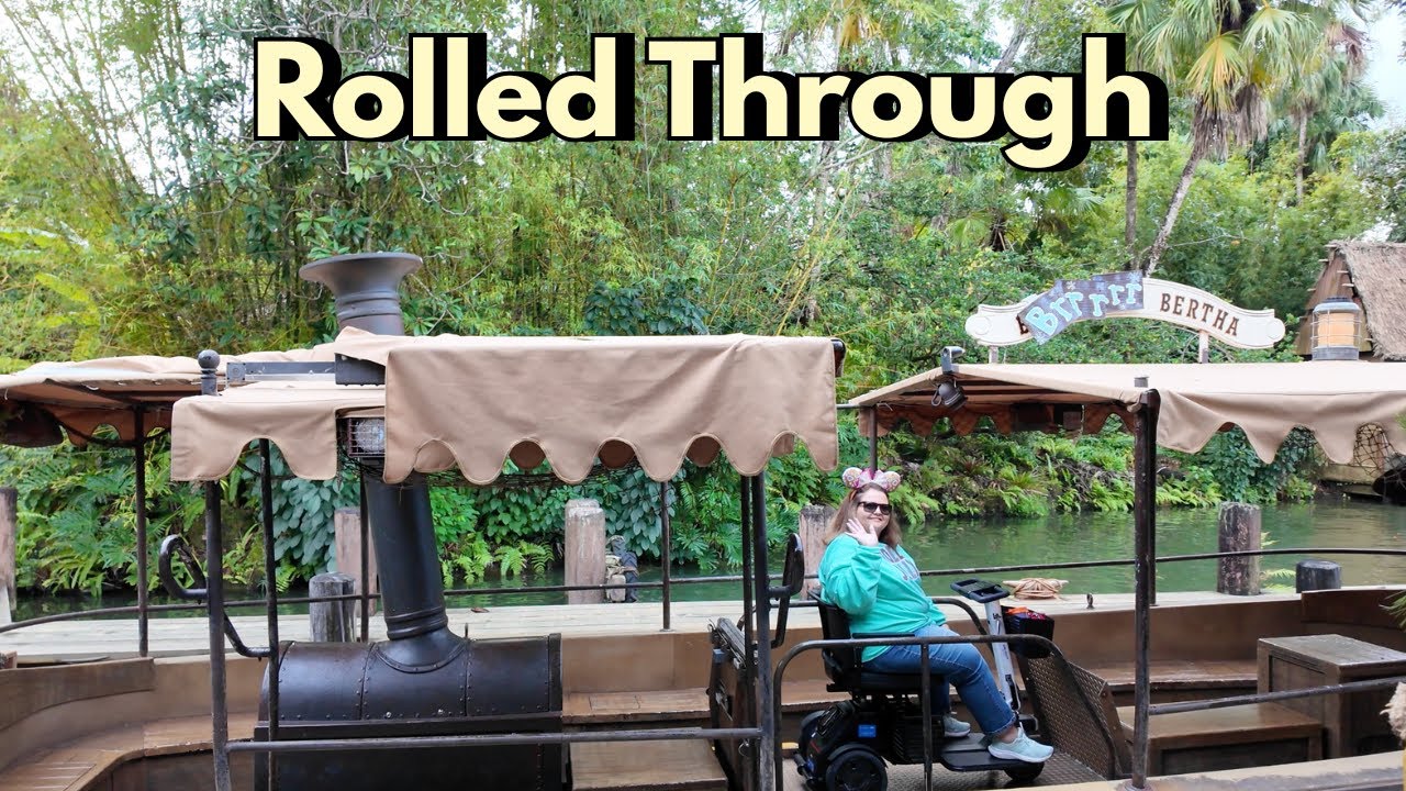 Jungle Cruise on a Mobility Scooter – No Boat Exit Required