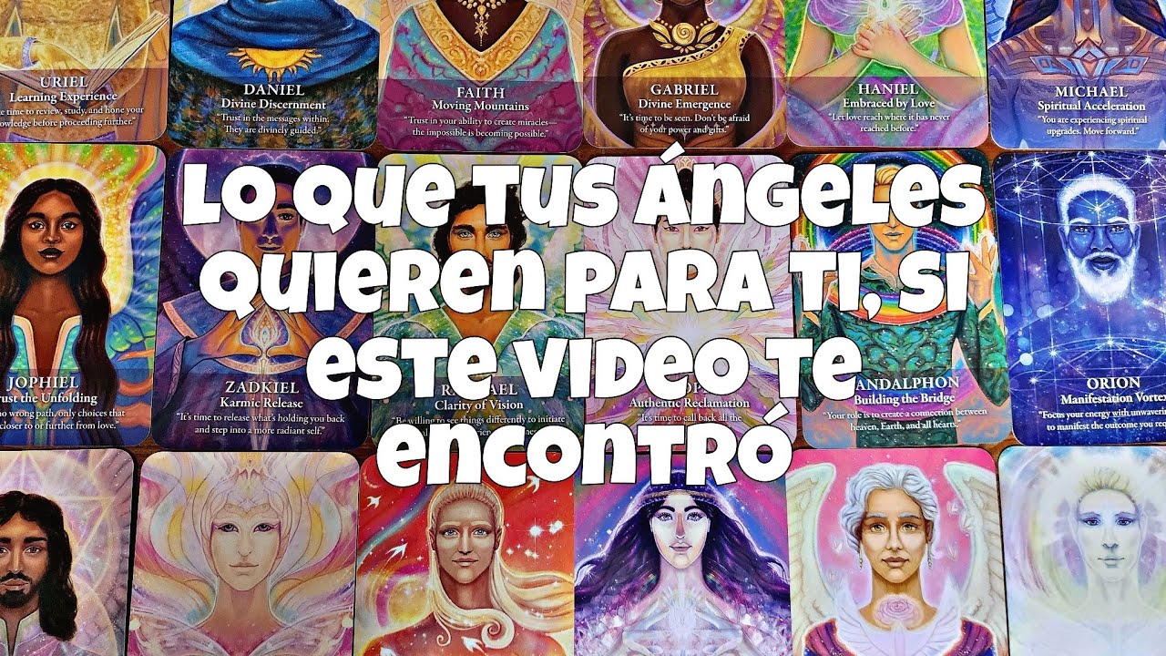 Lo que tus Ángeles quieren que sepas 💚 Tarot Interactivo