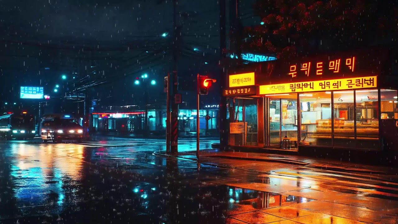 Late Night Snow & Warm Lights | Cozy Lofi for Study