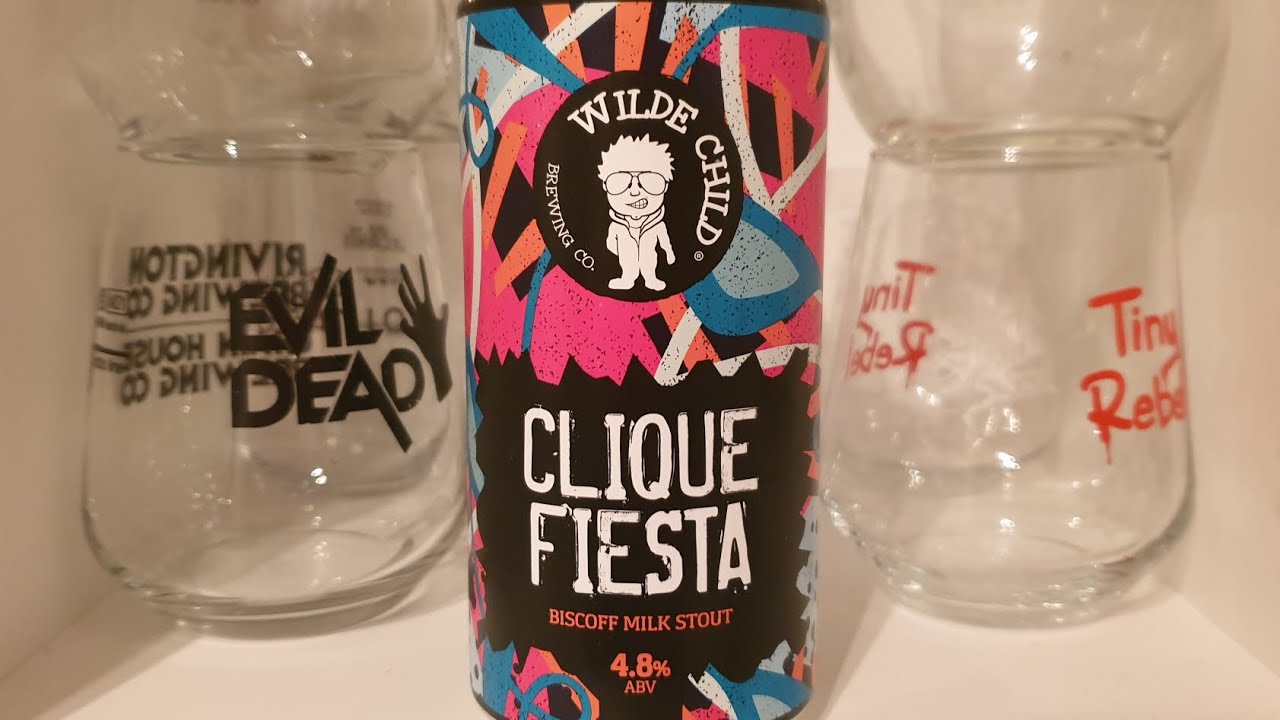 Wilde Child: Clique Fiesta Biscoff Milk Stout