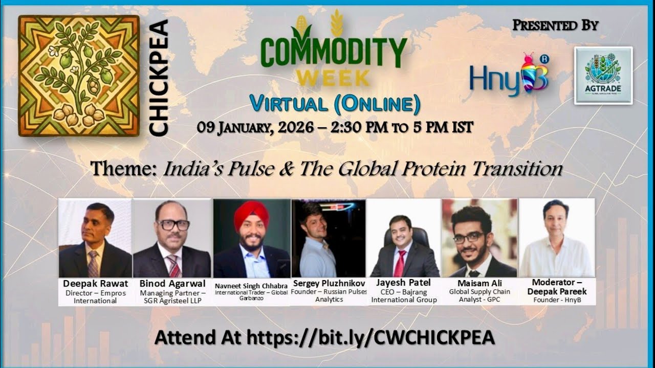 Commodity Week - Chickpeas & Pulses