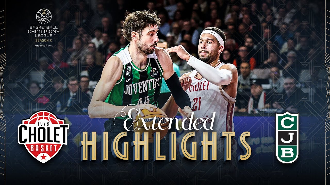 Cholet Basket v Joventut Badalona | Full Game Highlights | #BasketballCL 2025-26