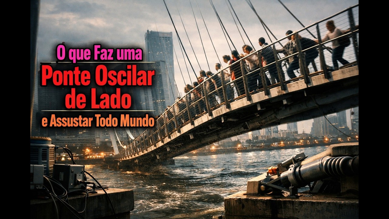O que Faz uma Ponte Oscilar de Lado e Assustar Todo Mundo
