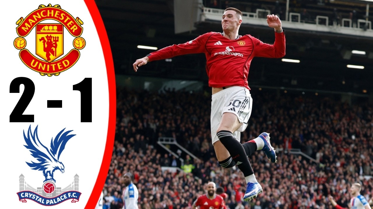COMEBACK✅MU MENANG🚨HASIL PERTANDINGAN MAN UNITED VS CRYSTAL PALACE🔴GOL SESKO PENENTU